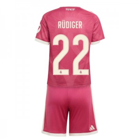 Real Madrid Rudiger 22 Lasten Kolmaspelipaita 2026-27 Lyhythihainen (+ shortsit) Real Madrid Rudiger 22 Lasten Kolmaspelipaita 2026-27 Lyhythihainen (+ shortsit)