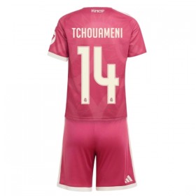 Real Madrid Tchouameni 14 Lasten Kolmaspelipaita 2026-27 Lyhythihainen (+ shortsit)