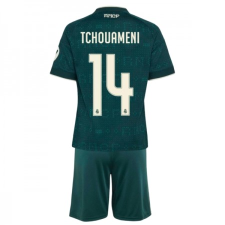 Real Madrid Tchouameni 14 Lasten Vieraspelipaita 2026-27 Lyhythihainen (+ shortsit) Real Madrid Tchouameni 14 Lasten Vieraspelipaita 2026-27 Lyhythihainen (+ shortsit)