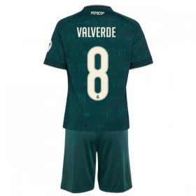 Real Madrid Valverde 8 Lasten Vieraspelipaita 2026-27 Lyhythihainen (+ shortsit)