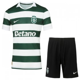 Sporting CP Lasten Kotipelipaita 2026-27 Lyhythihainen (+ shortsit)