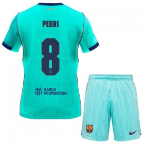 FC Barcelona Pedri 8 Lasten Kolmaspelipaita 2026-27 Lyhythihainen (+ shortsit)
