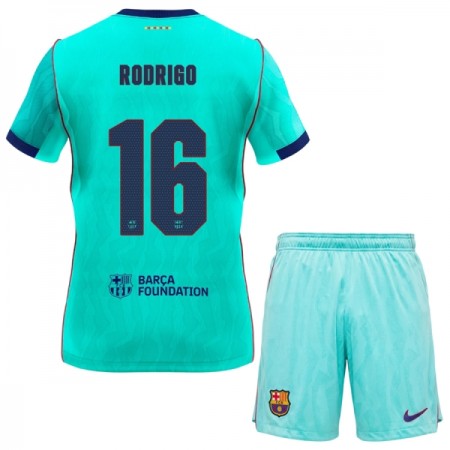 FC Barcelona Rodrigo 16 Lasten Kolmaspelipaita 2026-27 Lyhythihainen (+ shortsit) FC Barcelona Rodrigo 16 Lasten Kolmaspelipaita 2026-27 Lyhythihainen (+ shortsit)