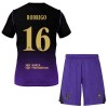 FC Barcelona Rodrigo 16 Lasten Vieraspelipaita 2026-27 Lyhythihainen (+ shortsit) FC Barcelona Rodrigo 16 Lasten Vieraspelipaita 2026-27 Lyhythihainen (+ shortsit)
