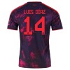 FC Bayern München Luis Diaz 14 Kolmaspelipaita 2026-27 FC Bayern München Luis Diaz 14 Kolmaspelipaita 2026-27