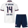 FC Bayern München Luis Diaz 14 Lasten Vieraspelipaita 2026-27 Lyhythihainen (+ shortsit) FC Bayern München Luis Diaz 14 Lasten Vieraspelipaita 2026-27 Lyhythihainen (+ shortsit)