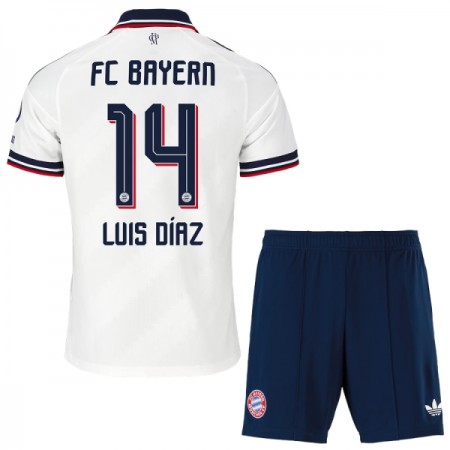 FC Bayern München Luis Diaz 14 Lasten Vieraspelipaita 2026-27 Lyhythihainen (+ shortsit) FC Bayern München Luis Diaz 14 Lasten Vieraspelipaita 2026-27 Lyhythihainen (+ shortsit)