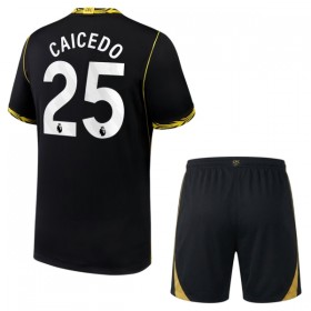 Chelsea Caicedo 25 Lasten Vieraspelipaita 2026-27 Lyhythihainen (+ shortsit)