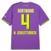 Borussia Dortmund N. Schlotterbeck 4 Kolmaspelipaita 2026-27 Borussia Dortmund N. Schlotterbeck 4 Kolmaspelipaita 2026-27