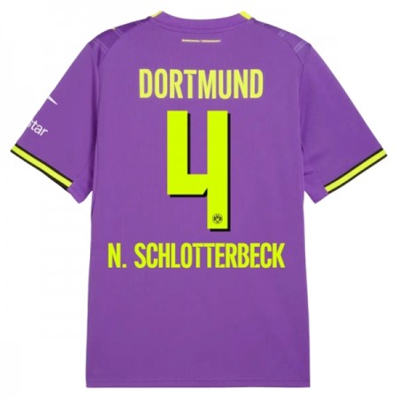 Borussia Dortmund N. Schlotterbeck 4 Kolmaspelipaita 2026-27 Borussia Dortmund N. Schlotterbeck 4 Kolmaspelipaita 2026-27