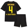 Borussia Dortmund N. Schlotterbeck 4 Lasten Vieraspelipaita 2026-27 Lyhythihainen (+ shortsit) Borussia Dortmund N. Schlotterbeck 4 Lasten Vieraspelipaita 2026-27 Lyhythihainen (+ shortsit)
