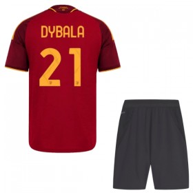 AS Roma Dybala 21 Lasten Kotipelipaita 2026-27 Lyhythihainen (+ shortsit)