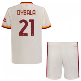 AS Roma Dybala 21 Lasten Vieraspelipaita 2026-27 Lyhythihainen (+ shortsit)