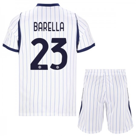 Inter Milan Barella 23 Lasten Vieraspelipaita 2026-27 Lyhythihainen (+ shortsit) Inter Milan Barella 23 Lasten Vieraspelipaita 2026-27 Lyhythihainen (+ shortsit)