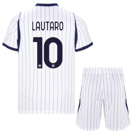 Inter Milan Lautaro 10 Lasten Vieraspelipaita 2026-27 Lyhythihainen (+ shortsit) Inter Milan Lautaro 10 Lasten Vieraspelipaita 2026-27 Lyhythihainen (+ shortsit)
