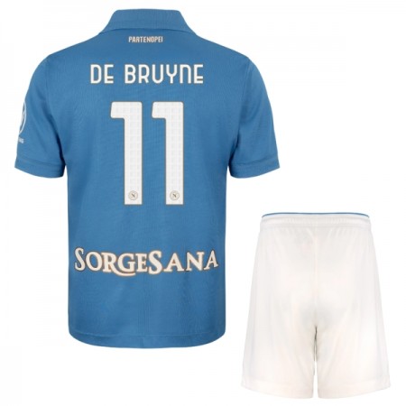SSC Napoli De Bruyne 11 Lasten Kotipelipaita 2026-27 Lyhythihainen (+ shortsit) SSC Napoli De Bruyne 11 Lasten Kotipelipaita 2026-27 Lyhythihainen (+ shortsit)