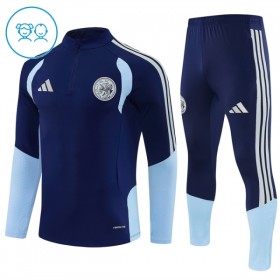 Ajax Lasten Training Huppari Sininen 2026-27 Quarter-zip