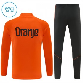 Alankomaat Lasten Training Huppari Oranssi 2026-27 Quarter-zip