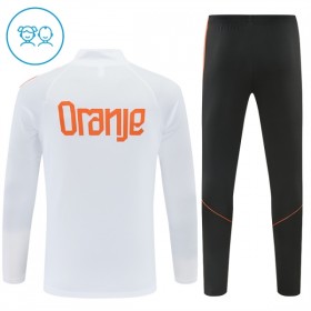 Alankomaat Lasten Training Huppari Valkoinen 2026-27 Quarter-zip
