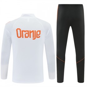 Alankomaat Training Huppari Valkoinen 2026-27 Quarter-zip