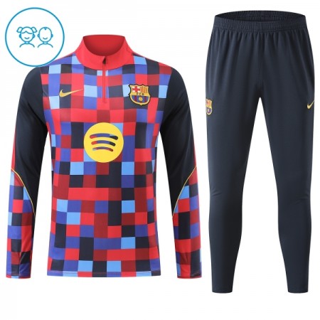 Barcelona Lasten Training Huppari Punainen 2026-27 Quarter-zip