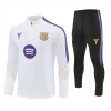 Barcelona Training Huppari Valkoinen 2026-27 Quarter-zip