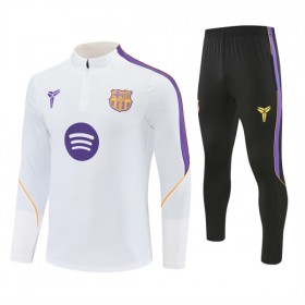 Barcelona Training Huppari Valkoinen 2026-27 Quarter-zip
