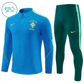 Brasilia Lasten Training Huppari Sininen 2026-27 Quarter-zip