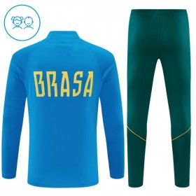 Brasilia Lasten Training Huppari Sininen 2026-27 Quarter-zip