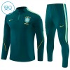 Brasilia Lasten Training Huppari Vihreä 2026-27 Quarter-zip