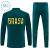 Brasilia Lasten Training Huppari Vihreä 2026-27 Quarter-zip