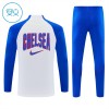 Chelsea Lasten Training Huppari Valkoinen 2026-27 Quarter-zip