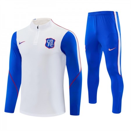 Chelsea Training Huppari Valkoinen 2026-27 Quarter-zip Chelsea Training Huppari Valkoinen 2026-27 Quarter-zip