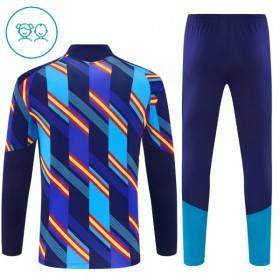 Espanja Lasten Training Huppari Sininen 2026-27 Quarter-zip