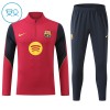 FC Barcelona Lasten Training Huppari Punainen 2026-27 Quarter-zip FC Barcelona Lasten Training Huppari Punainen 2026-27 Quarter-zip