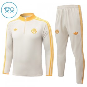 FC Bayern München Lasten Training Huppari Valkoinen 2026-27 Quarter-zip