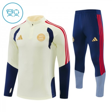 FC Bayern München Lasten Training Huppari Valkoinen 2026-27 Quarter-zip