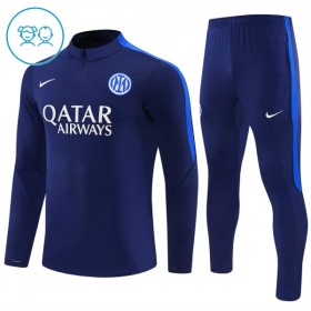 Inter Milan Lasten Training Huppari Sininen 2026-27 Quarter-zip
