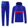 Manchester United Hoodie Lasten Training Huppari Sininen 2026-27