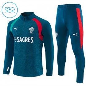 Portugali Lasten Training Huppari Sininen 2026-27 Quarter-zip