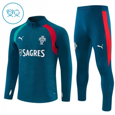 Portugali Lasten Training Huppari Sininen 2026-27 Quarter-zip Portugali Lasten Training Huppari Sininen 2026-27 Quarter-zip