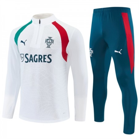 Portugali Training Huppari Valkoinen 2026-27 Quarter-zip