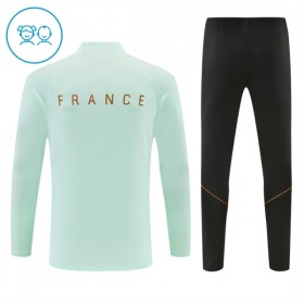 Ranska Lasten Training Huppari Valkoinen 2026-27 Quarter-zip