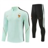 Ranska Training Huppari Valkoinen 2026-27 Quarter-zip