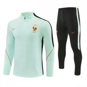 Ranska Training Huppari Valkoinen 2026-27 Quarter-zip