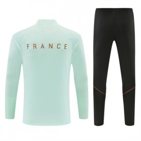 Ranska Training Huppari Valkoinen 2026-27 Quarter-zip