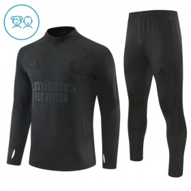 Real Madrid Lasten Training Huppari Musta 2026-27 Quarter-zip