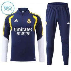Real Madrid Lasten Training Huppari Sininen 2026-27 Quarter-zip