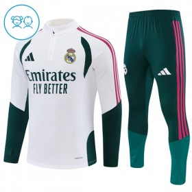 Real Madrid Lasten Training Huppari Valkoinen 2026-27 Quarter-zip