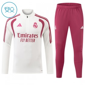 Real Madrid Lasten Training Huppari Valkoinen 2026-27 Quarter-zip
